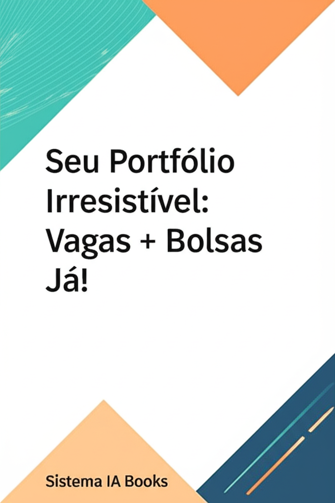 **Seu Portfólio Irresistível: Vagas + Bolsas Já!**
