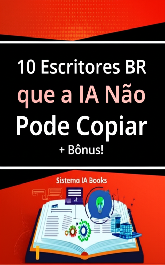 **10 Escritores BR que a IA Não Pode Copiar + Bônus!**
