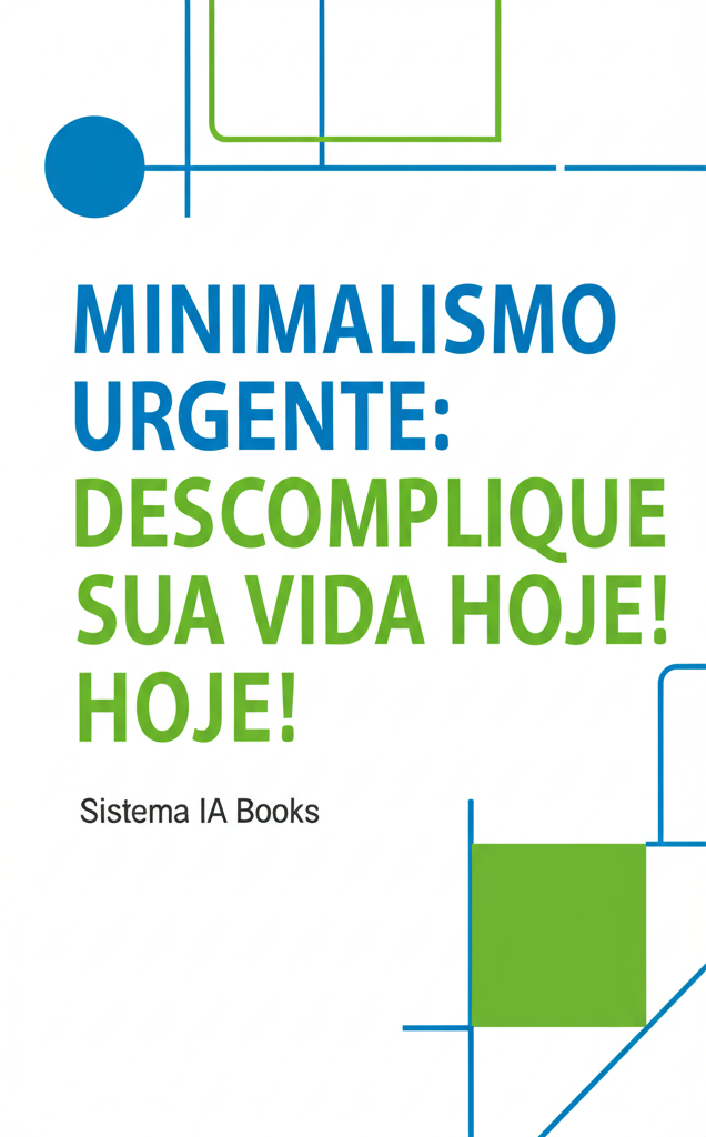 Minimalismo Urgente: Descomplique Sua Vida HOJE!